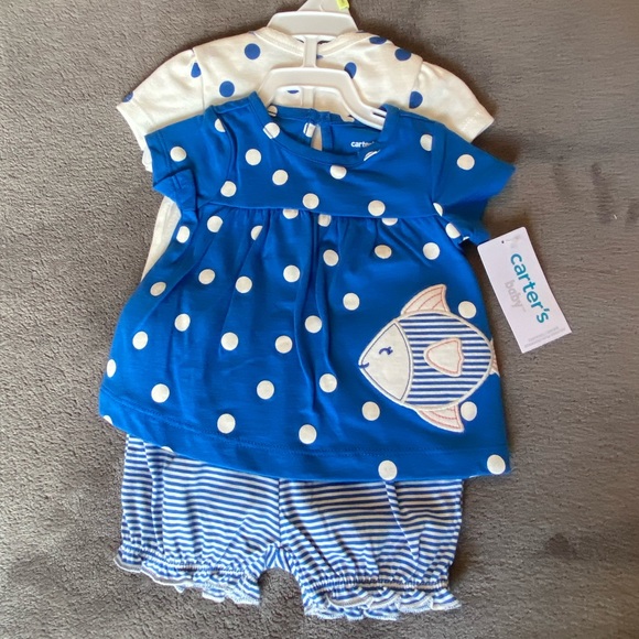 NWT - Carter’s 3 piece, baby set. 3months - Picture 1 of 5